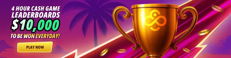 CoinPoker cash game leaderboards 10000$ every day