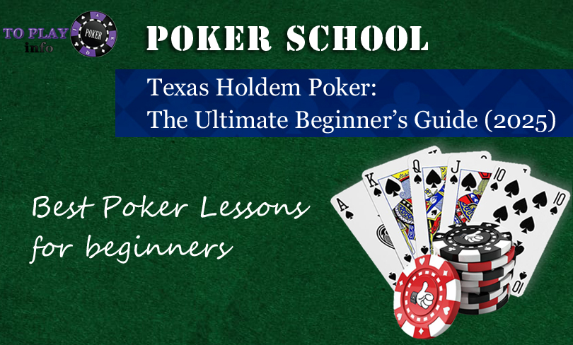 Poker Scool. How to play poker. Texas Holdem Poker