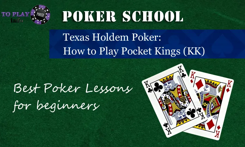 Pocket kings (KK) in poker – premium starting hand with two kings