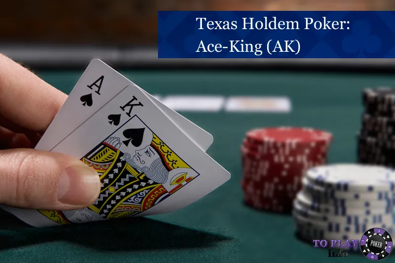 Ace-King suited (AK) in poker – premium starting hand with high potential
