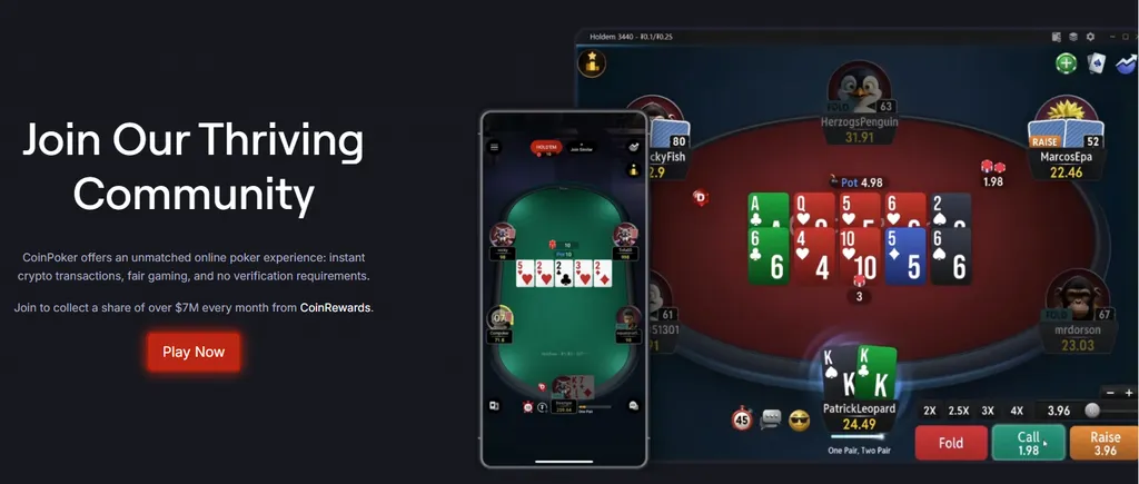CoinPoker best online poker