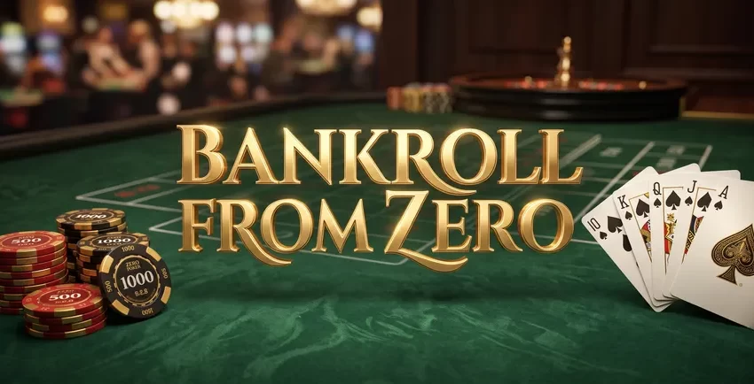 Building a poker bankroll from zero playing free poker freerolls
