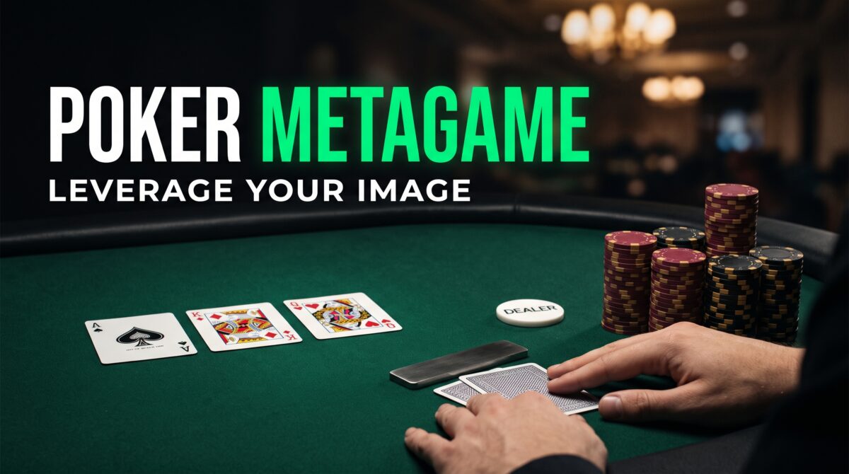 Featured image explaining poker metagame and how to leverage your table image.