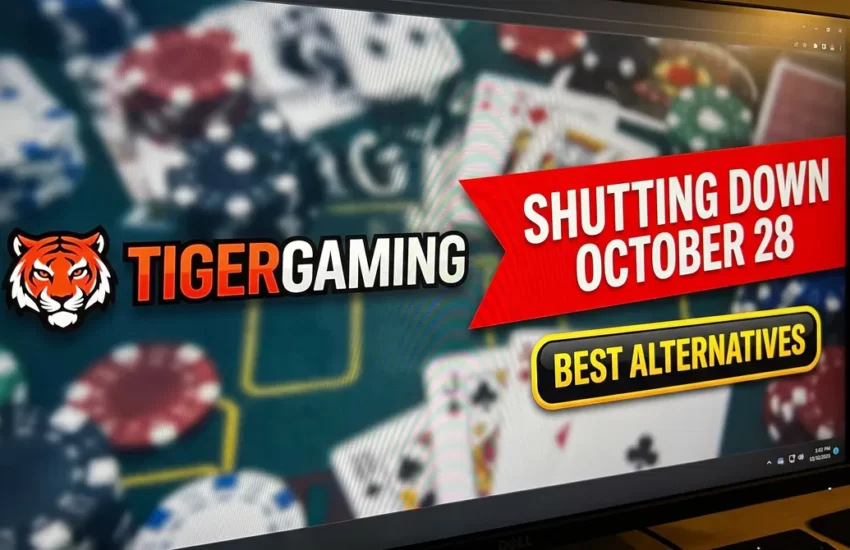 TigerGaming shutting down on October 28 announcement with best poker alternatives
